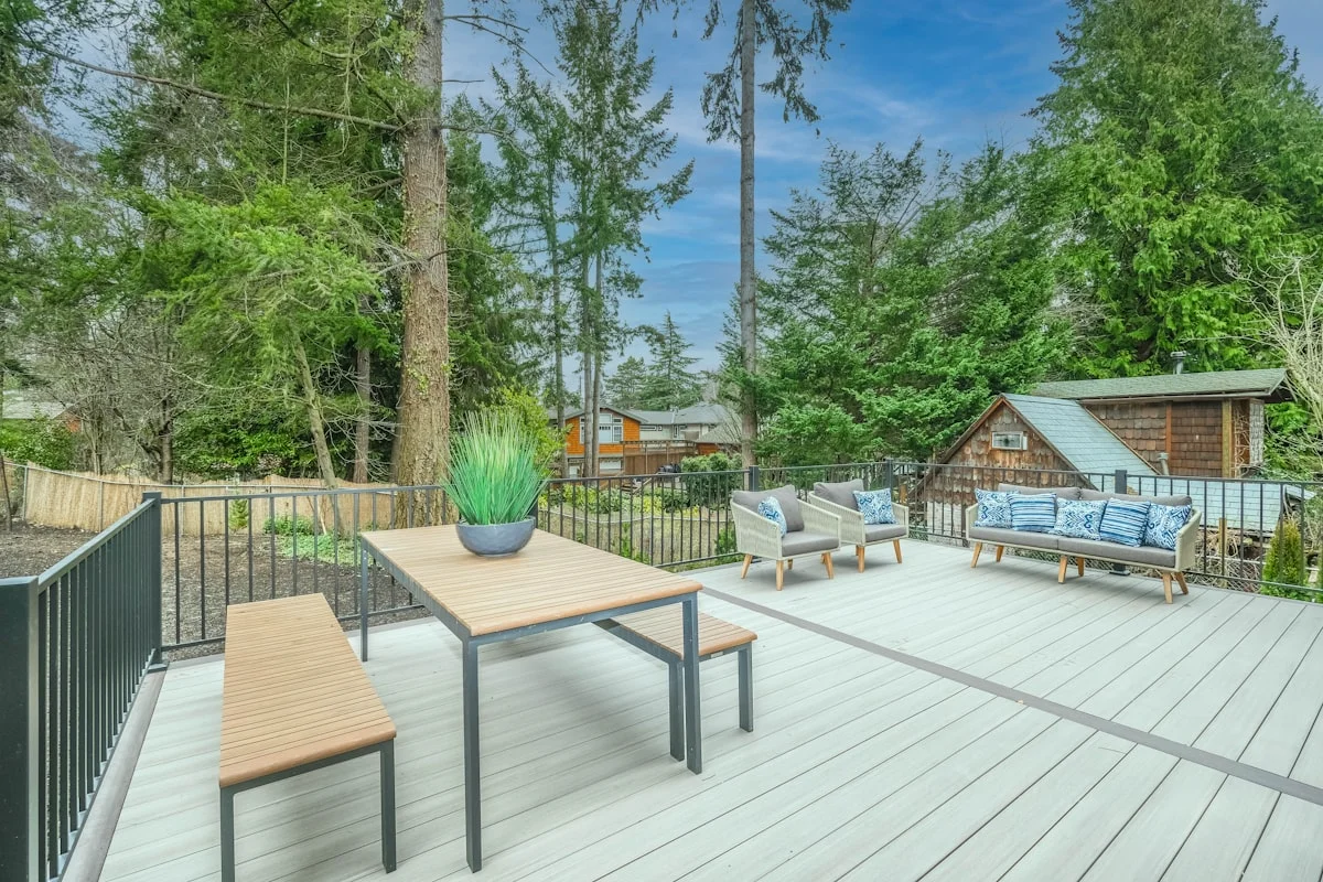 Pool deck and backyard oasis build in Atlanta GA