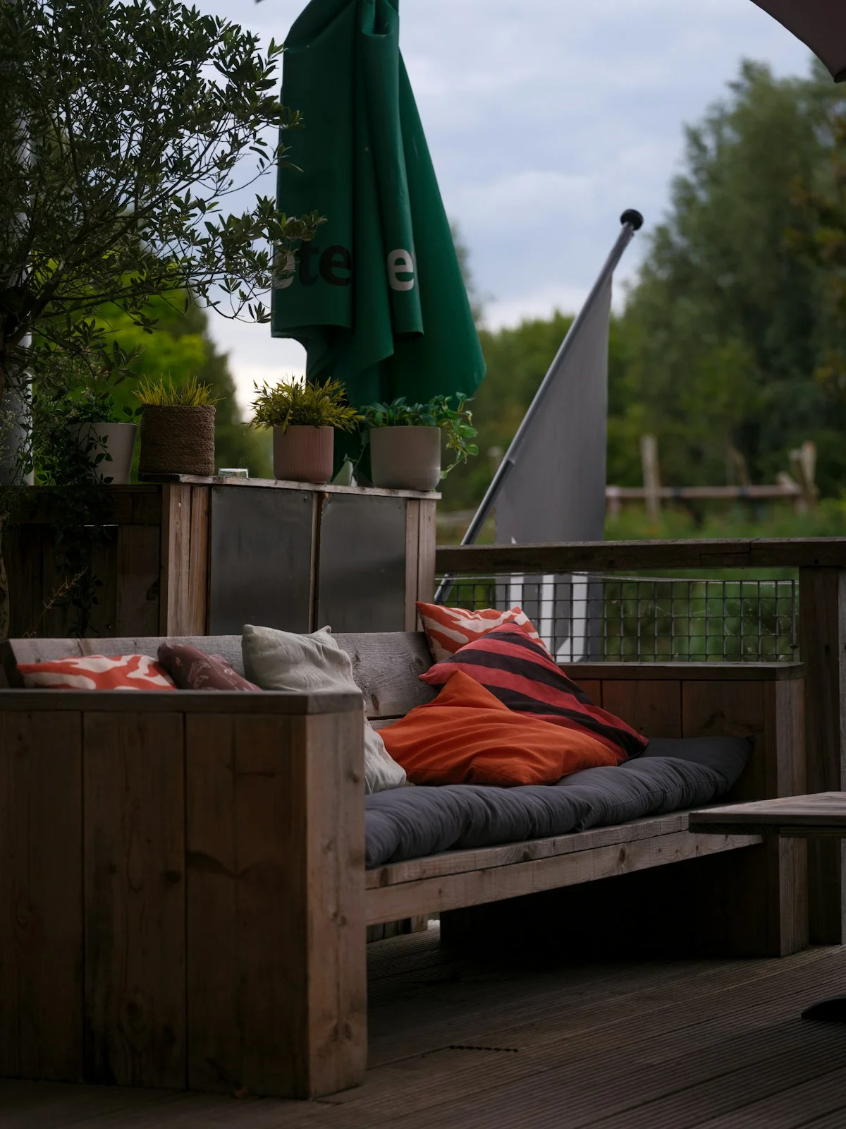 Decking outdoor living space in Brookhaven GA